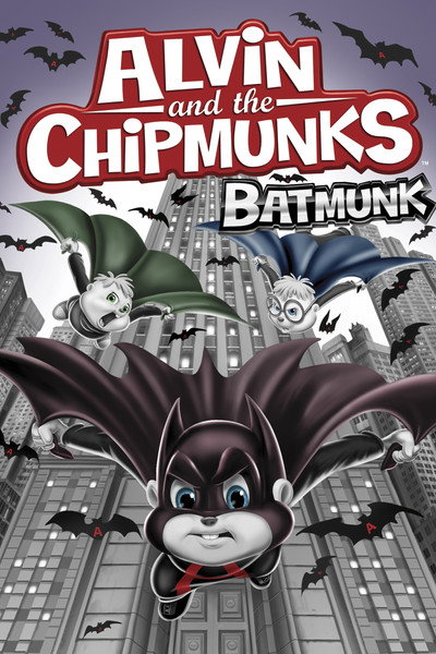 Póster de Alvin and the Chipmunks Batmunk