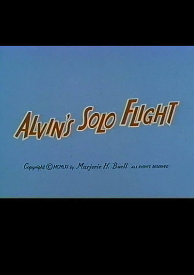 Póster de Alvin's Solo Flight