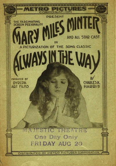 Póster de Always in the Way