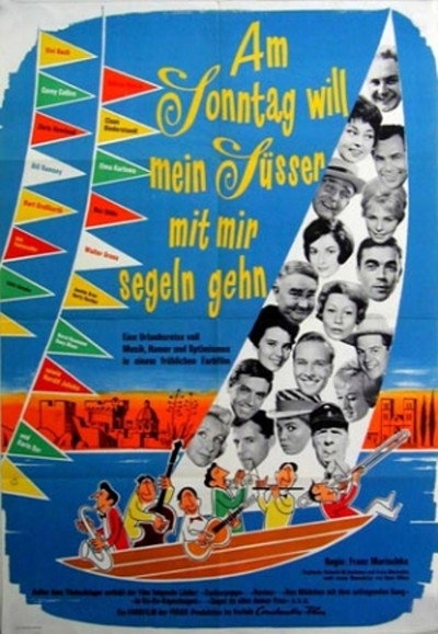 Póster de Am Sonntag will mein Süsser mit mir segeln gehn