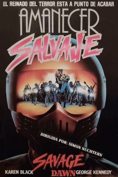 Póster de Amanecer salvaje