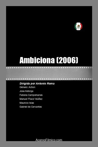 Póster de Ambiciona