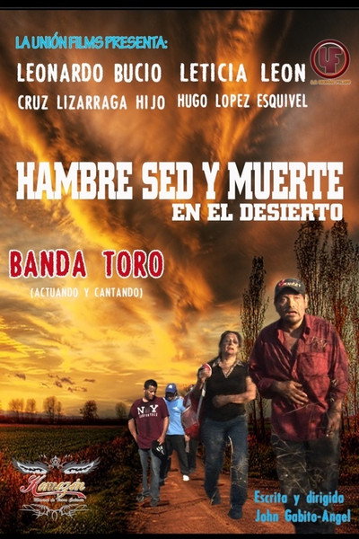Póster de Ambre sed y muerte en el desierto: la raza de acero