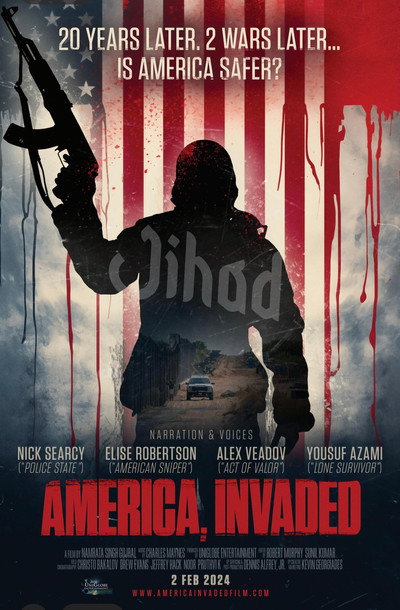 Póster de America, Invaded
