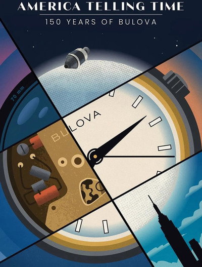 Póster de America Telling Time: 150 Years of Bulova