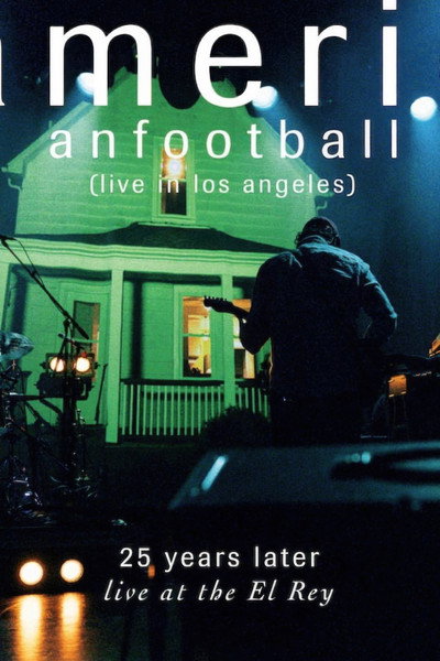 Póster de American Football (Live in Los Angeles)