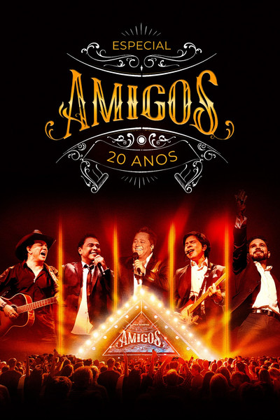 Póster de Amigos: 20 Anos