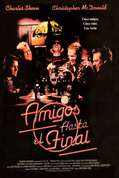 Póster de Amigos hasta el final
