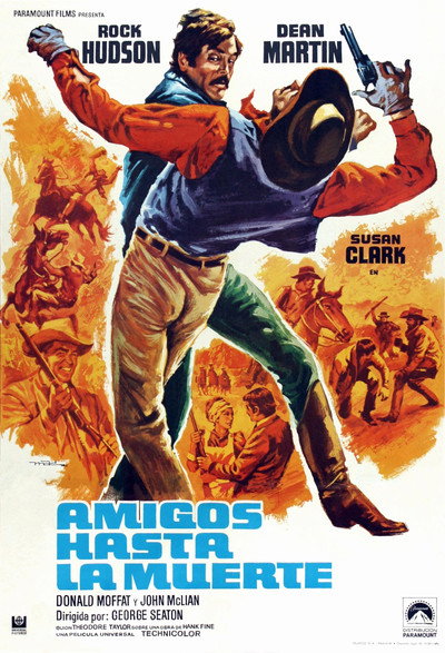 Póster de Amigos hasta la muerte