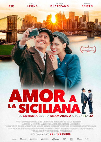 Póster de Amor a la siciliana