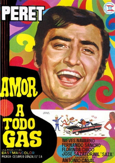 Póster de Amor a todo gas