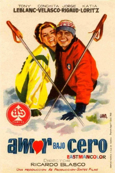 Póster de Amor bajo cero