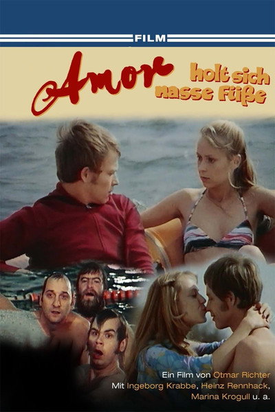 Póster de Amor holt sich nasse Füße