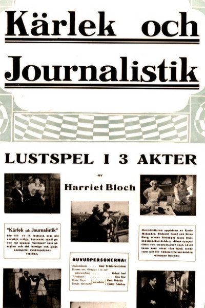 Póster de Amor y periodismo