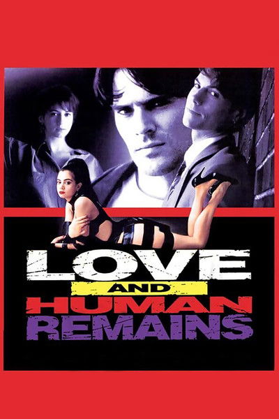 Póster de Amor y restos humanos