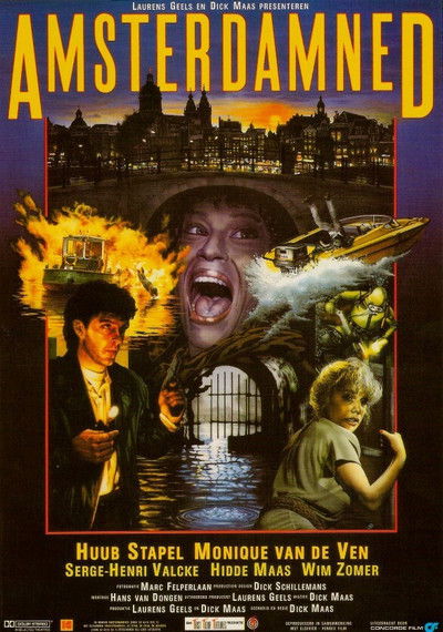 Póster de Amsterdamned, misteri als canals