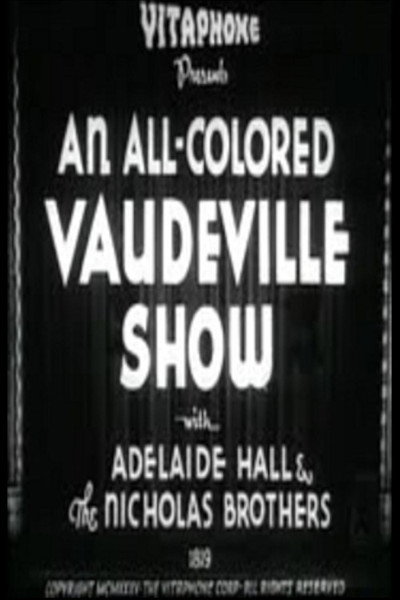 Póster de An All-Colored Vaudeville Show
