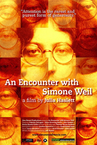 Póster de An Encounter with Simone Weil