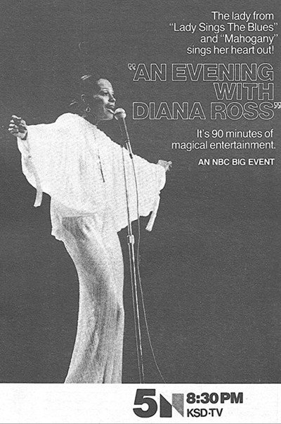 Póster de An Evening with Diana Ross