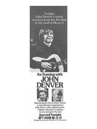 Póster de An Evening with John Denver