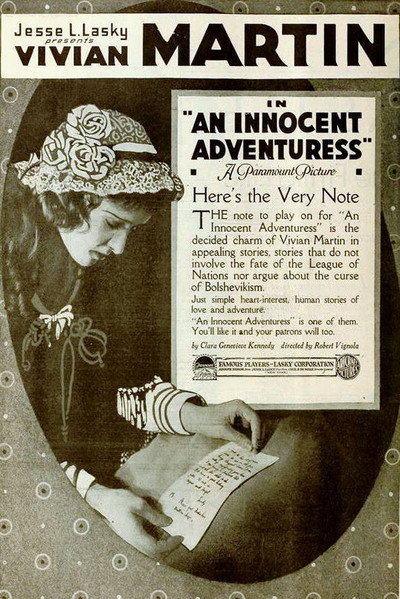 Póster de An Innocent Adventuress