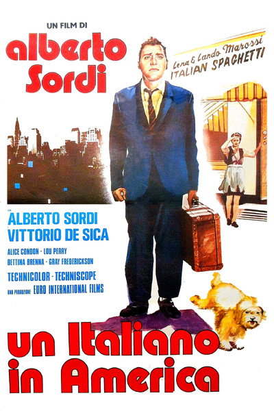 Póster de An Italian in America