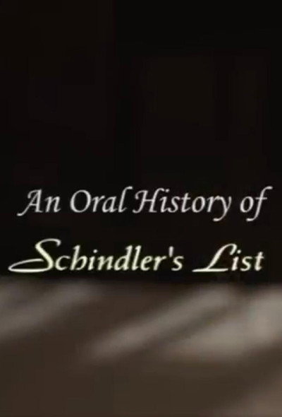 Póster de An Oral History of: Schindler's List