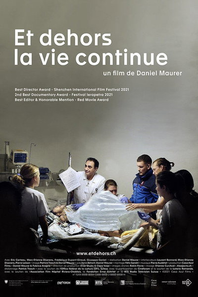 Póster de And Outside Life Goes On