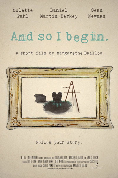 Póster de And So I Begin.