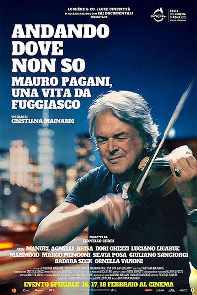 Póster de Andando dove non so - Mauro Pagani, una vita da fuggiasco