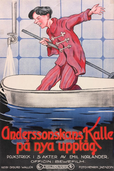 Póster de Anderssonskans Kalle på nya upptåg