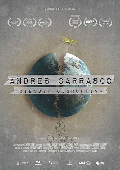 Póster de Andrés Carrasco, Ciencia disruptiva