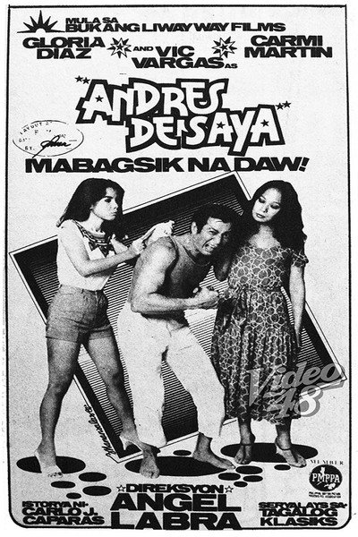 Póster de Andres de Saya Mabagsik na daw