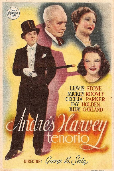 Póster de Andrés Harvey, tenorio