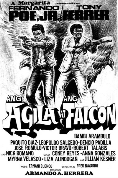 Póster de Ang agila at ang falcon