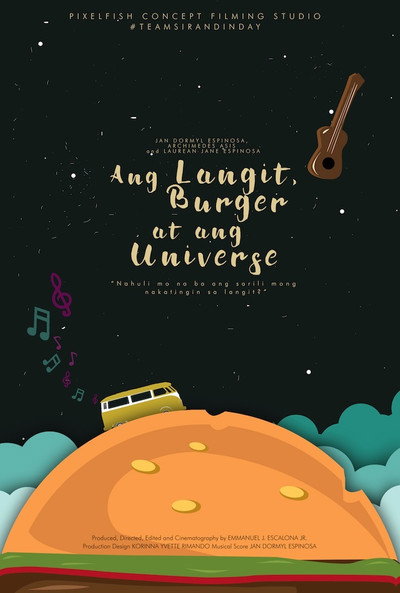 Póster de Ang langit, burger at ang universe