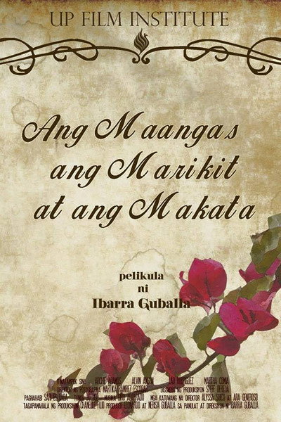 Póster de Ang maangas, ang marikit, at ang makata