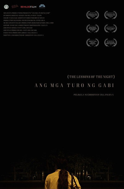 Póster de Ang mga turo ng gabi