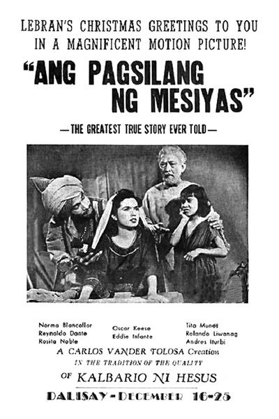 Póster de Ang Pagsilang ng Mesiyas