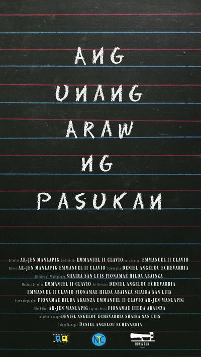Póster de Ang unang araw ng pasukan