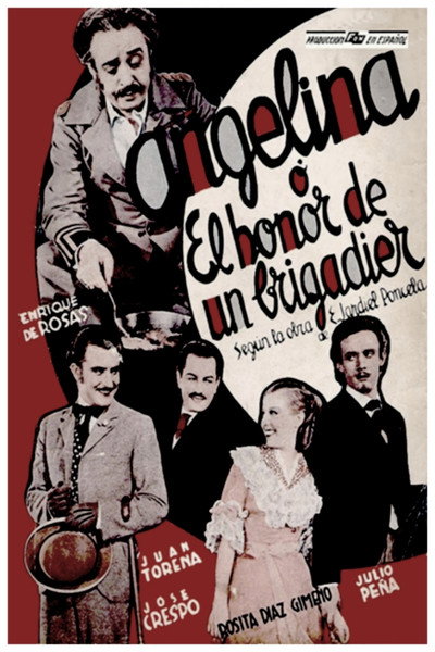 Póster de Angelina o el honor de un brigadier