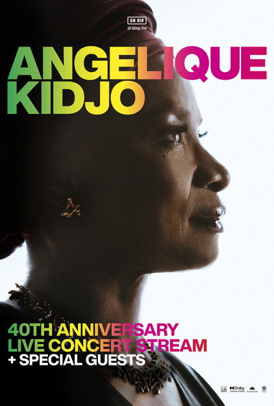 Póster de Angélique Kidjo '40th Anniversary'