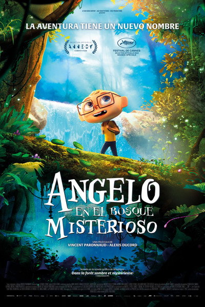 Póster de Angelo en el bosque misterioso