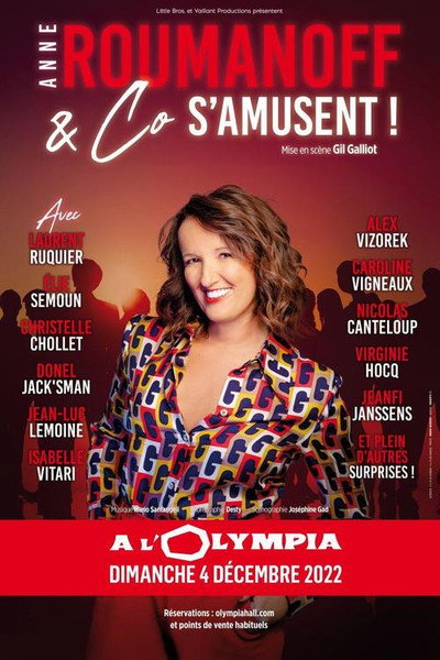 Póster de Anne Roumanoff & Co s'amusent