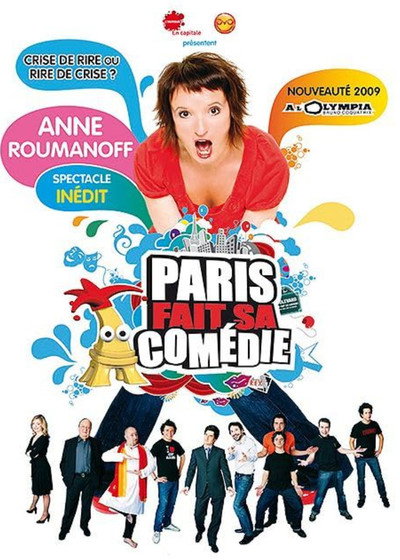 Póster de Anne Roumanoff: Crise de rire ou rire de crise