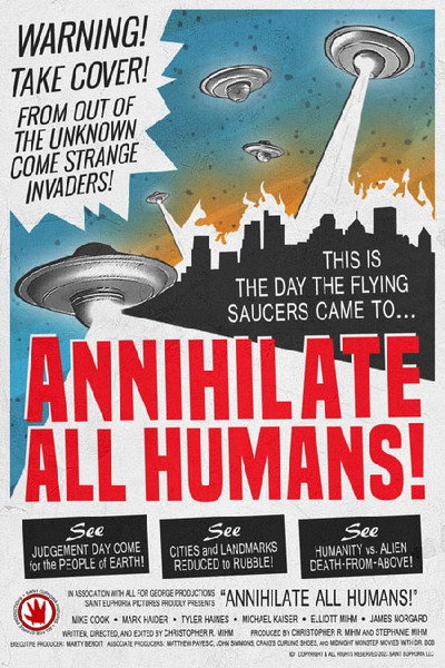 Póster de Annihilate All Humans!