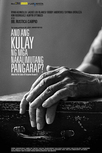 Póster de Ano ang kulay ng mga nakalimutang pangarap?