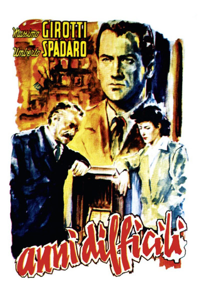Póster de Años difíciles