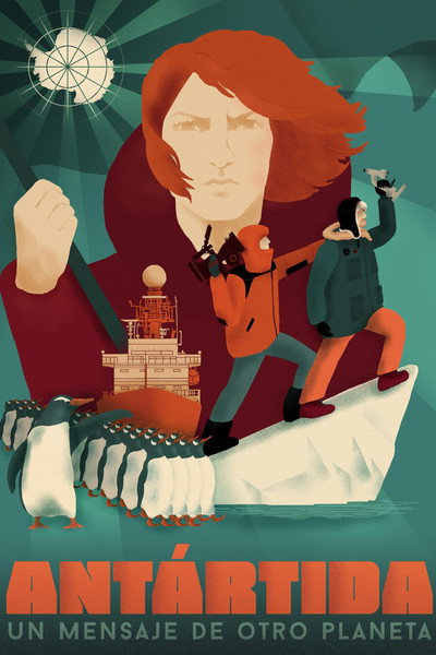 Póster de Antártida: un mensaje de otro planeta