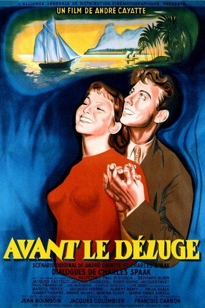 Póster de Antes del diluvio
